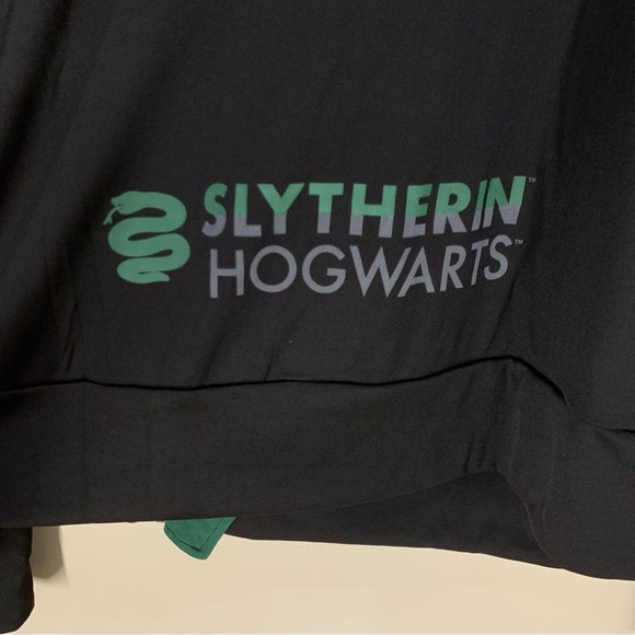 NWT Universal Studios Harry Potter Slytherin Hooded Athletic Jacket - Adult 2XL - Picture 8 of 8